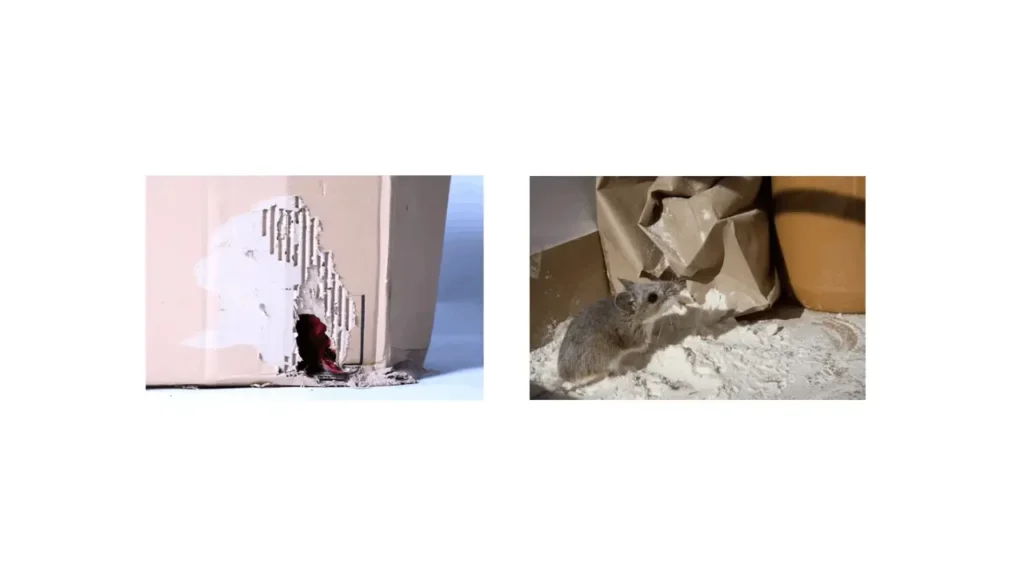 Mice Scratching signs